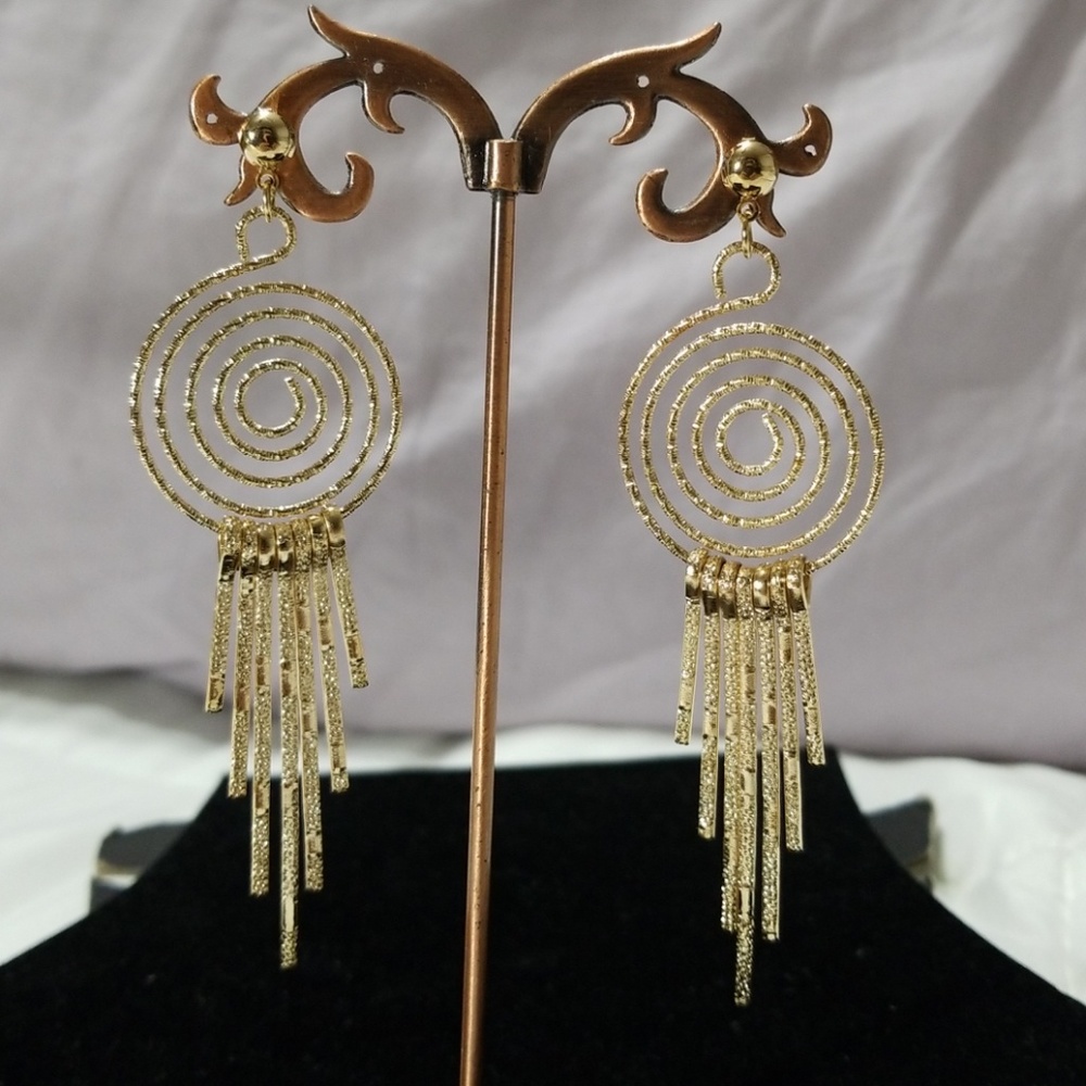Ancient sun earrings